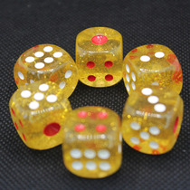  Come to life MAHJONG game dice 18MM CRYSTAL color sieve point color sieve cup color CUP NIGHTCLUB KTV