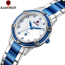 KADEMAN Kadman factory straight for womens table fashion minimalist watch calendar Womens watch Women Watch