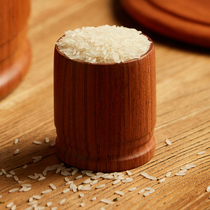 Muyaxuan South American Rosewood rice Cup 130g rice barrel meter rice Cup household solid wood rice bucket scale Cup