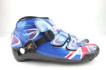 Australian Full Carbon Fiber Upper Shoes Adults Children Speed Skating Shoes Professional Speed Skating Wheels Sliding Shoes Face Australian Flag