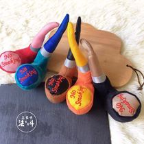 One Pole Old Smoke Gun Fights Vocal Toys Funny Society Big Brother Photo Recessed Styling Prop Faro Puppies Prank