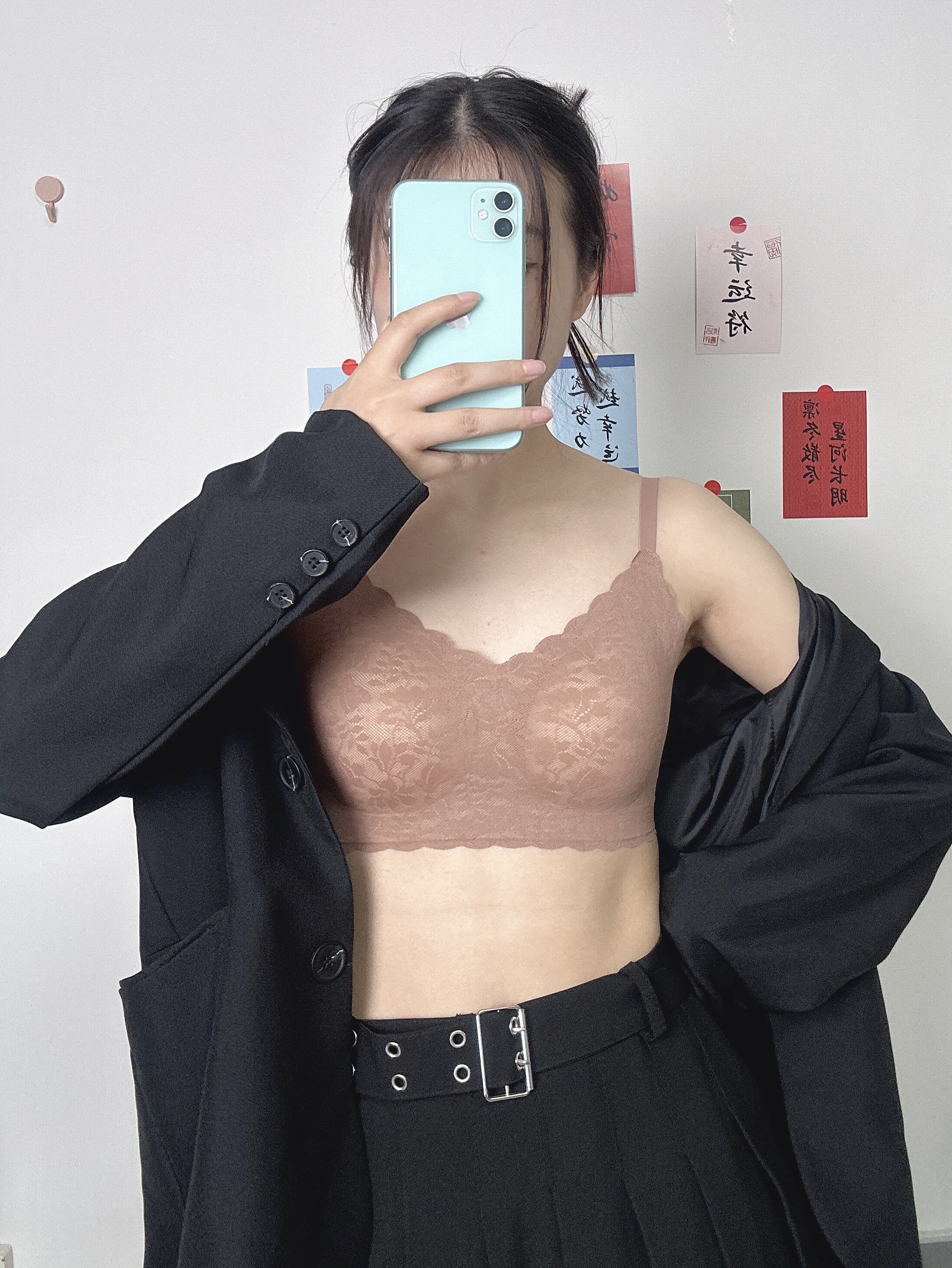 【小海豚内衣】伊维斯小胸显大文胸微聚拢设计自然挺拔蕾丝元素精致浪漫