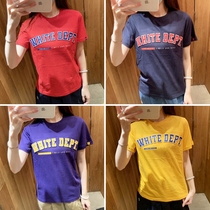 it CHOCOOLATE short sleeve T-shirt woman 20 spring summer 100 hitch a sketch side letter decorate little awkward girl