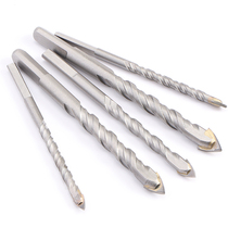 Tile Drills Perforated 6mm Ultra Hard Alloy Concrete Cement Wall Electric Drill Head Glass Multifunction Triangle Drill