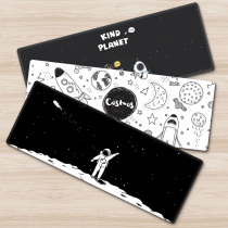 Laptop pad lock edge oversized mouse pad writing desk pad desk pad desk pad office thick table pad cute female student keyboard pad small e-sports game male pattern can be customized