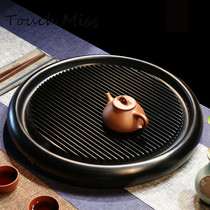 TOUCH MISS Authentic German bakelite tea tray round household simple size electric bakelite tea tray