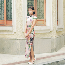 Qipao Summer Fashion 2022 The new young girls new young girls improved version of dress and dress high-end sexy fashion sashimi