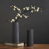 Jingdezhen ceramic dried flower vase modern fashion small fresh table flower living room home accessories ornaments