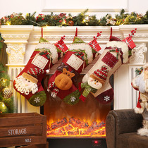 Christmas Decorations Christmas Socks Gift Bags Kindergarten Children Ornaments Santa Gifts Gift Box Candy Bags