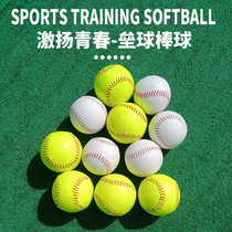 Standard 12-inch softball vocational middle school baseball soft and hard-hearted children use baseball to train baseball balls