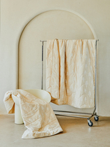 Castle Garden combed minimalist cotton quilts covered with bed linen pillowcase Four pieces of summer cool by winter