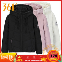 361-degree womens clothing 2020 Winter new mid-thick short section Down jacket 361 Warm Comfort Sports Down Jacket Woman