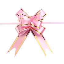 Bow wedding car decoration flower gift packaging ribbon pull flower team Decoration ribbon wedding car door handle