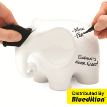 British luckies can wipe notes elephant creative ceramic stereo message board memo notes gift ornaments