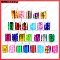 Flash-powder powder powder handmade materials for children DIY painting bright powder flashing powder bright pink flashing bright