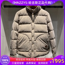 hazzys haggis domestic counter 19 new men casual down jacket ASFZU09DU12 3990