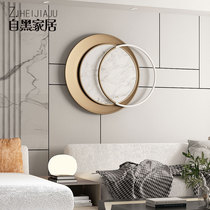 Light luxury restaurant bedroom porch wall decoration pendant simple three-dimensional wall hanging living room sofa background wall wall decoration