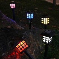 Solar lawn Light Night Light insert light outdoor waterproof small yard decoration garden villa garden lamp street lamp