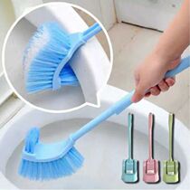 Household toilet brush set creative toilet wash toilet brush new long handle no dead corner cleaning brush no dead corner