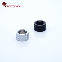 FREEZEMOD computer water-cooled joint 10mm internal thread HYCZT-B10 extended straight butt butt two-way