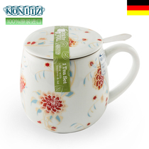 KOENITZ German imported mug high-grade ceramic water Cup for men and women Coffee Cup European style tea cup with lid