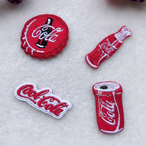 Drink small number self - paste embroidery self - adhesive patch package package dragon packet switch to coconut shoe embroidery