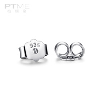 Bai Ruidi 925 sterling silver studs plug earplugs earplugs earrings cap jewelry accessories