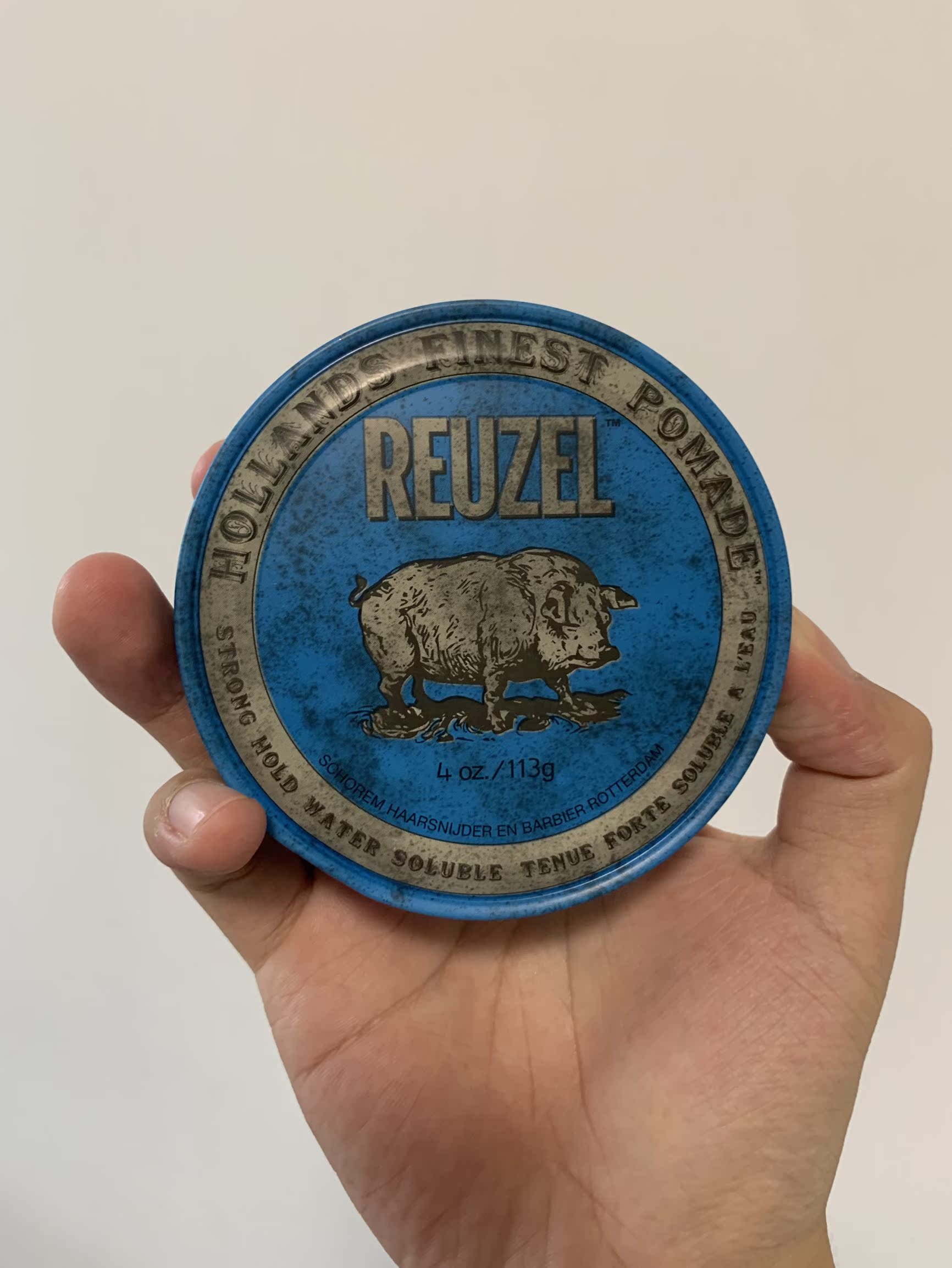 综合吐槽reuzel蓝猪头发造型优缺点如何?看一看?少上当