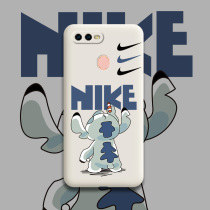 Small monster oppoa7 mobile phone shell liquid silicone anti-fall a12 soft shell full package lens a7x cartoon personality creative couple men and women f9 suitable for oppo new a7 shell mesh red ins tide