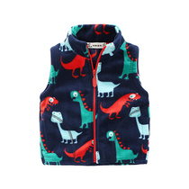 Impression childhood childrens waistcoat 2020 new Western style boy baby fleece autumn vest childrens waistcoat waistcoat