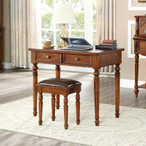 American desk chair solid wood computer desk home desk European study table study desk desk bedroom small table