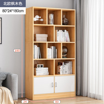 Simple Bookshelf Floor Minimalist Modern Home Multifunction Living Room Multilayer Shelve Bedroom Student Housing Bookcase