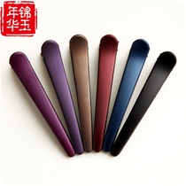 No trace beauty hairpin bangs hair accessories hair band makeup large long hairpin inlaid hair card duck bill clip