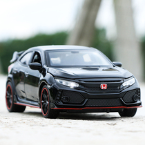 Honda Think Domain Car Mold Original Plant Authorized 1:32 Metal Toy Car Type R Alloy Simulation Car Model Pendulum