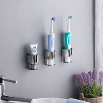 Bathroom strong electric toothbrush holder Suction wall-free hole-free electric tooth rack Bathroom hanging electric toothbrush holder