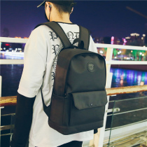 Hong Kong junior high school bag men fashion trend mens backpack 2021 New campus style high school backpack mens simple