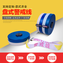 Surrounding Rope Construction Warning Site Safety Road Flag Triangle Small Red Flag Color Flag Segregation With Cordon Color