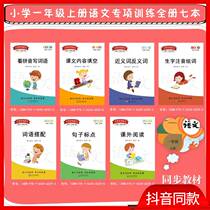 Zhiyi direct Diyuan Education 1st grade book Chinese text synchronization special training All 7 books recommended by the class teacher