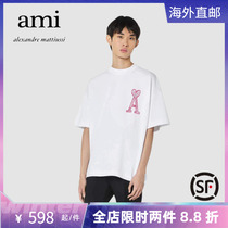 Ami Paris new Kevin Lyons X ami joint short sleeve female cartoon pattern round collar T-shirt male