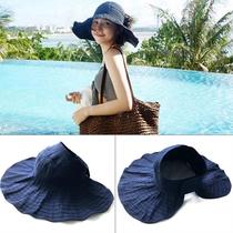 Simple riding foreign air hat female sun hat sunscreen Jane Lu casual nice short and summer electric bottle car braided wire