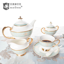 REONE Bone China 15 pieces European coffee set Cup and saucer Afternoon tea set Petty wedding gift