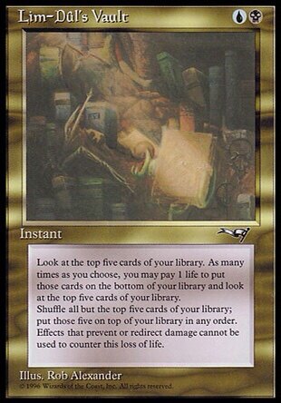 5 dogs tcg] Magic Lindu's dark cellar Lim-Dûls Vault League English