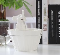 Kitty Automatic Drinking Fountain Pet Ceramic Drinking Water automatic cycle flow No wet mouth Puppy cat Drinking water Divine Instrumental