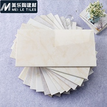 Foshan kitchen and bathroom tiles 300X600 kitchen and bathroom wall tiles Simple non-slip floor tiles pressure edge straight edge impermeable