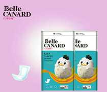 Six beautiful ducks Super paper diapers baby ultra-thin breathable spring and autumn models L newborn baby diapers dry diapers