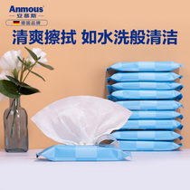 An Mousse wet toilet paper Cleaning Adult sanitary wipes Portable wet wipes Family pack 10 pumps*10 packs