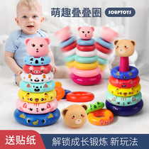 Baby Toy Rocking Bell Newborn Toddler 0-3-6 Months Can Grip Alie Puzzle Early Education Appeasement Baby 1 Year Old