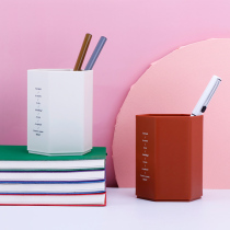 Childrens pen holder Student desktop pen holder Multi-functional creative stationery storage box rack Simple fashion storage ornaments