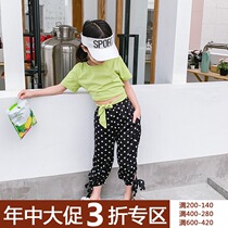 (In the middle of the year the warehouse is not replaced) can moms homemade girls suit polo bloomers short sleeve t-shirt