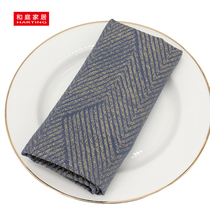 Hotel special mouth cloth napkin cloth Western restaurant folding flower cloth Seat towel cloth Hotel club private room placemat cloth napkin